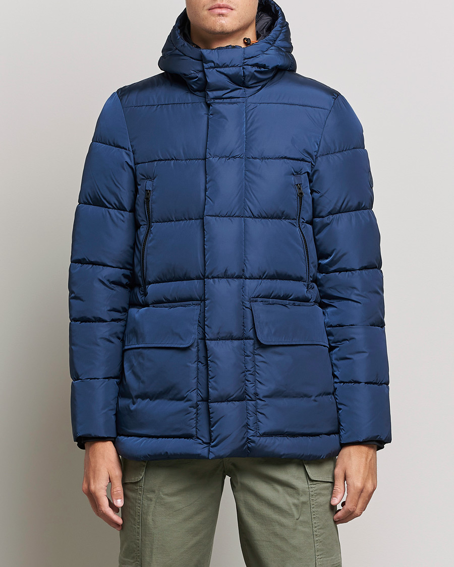 Herr | Jackor | Save The Duck | Cliff Padded Down Jacket Navy Blue