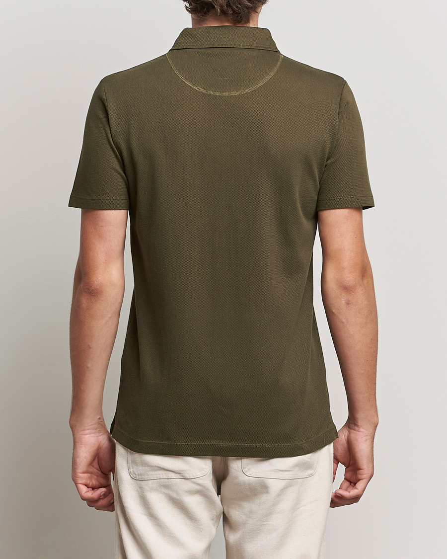 Herr | Pikéer | Sunspel | Riviera Polo Shirt Dark Moss
