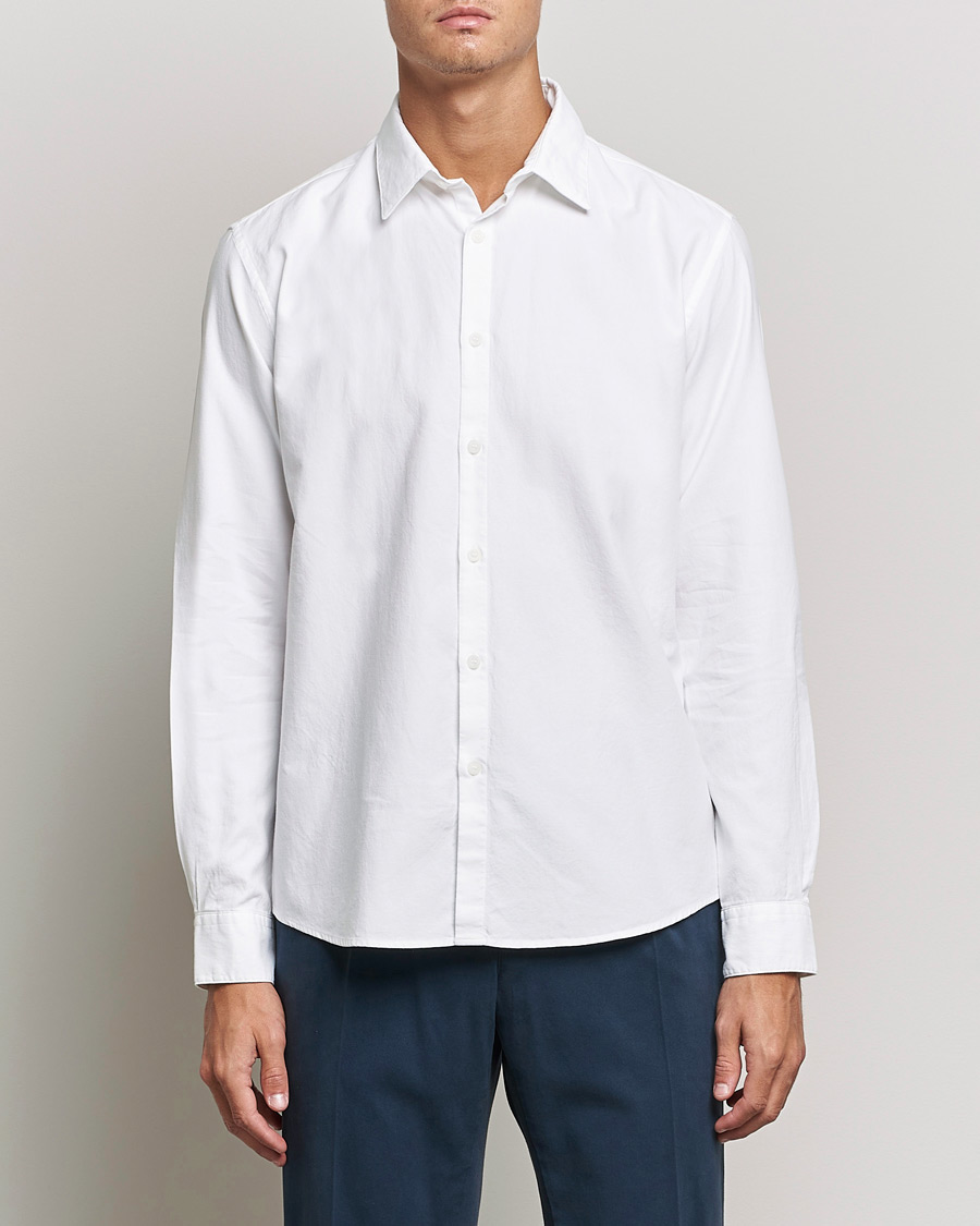 Herr | Best of British | Sunspel | Casual Oxford Shirt White