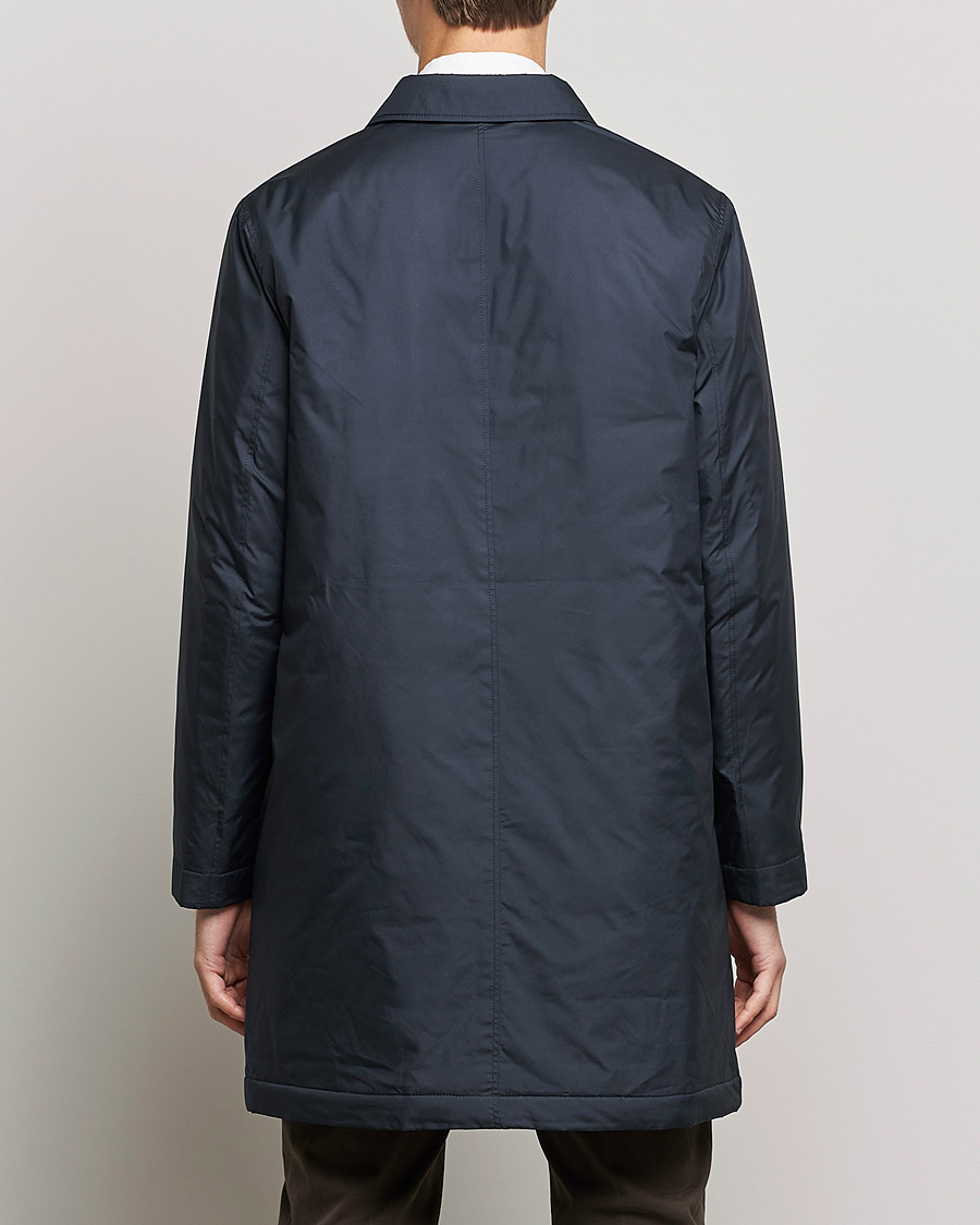 Herr | Jackor | Sunspel | Recycled Polyester Padded Coat Navy
