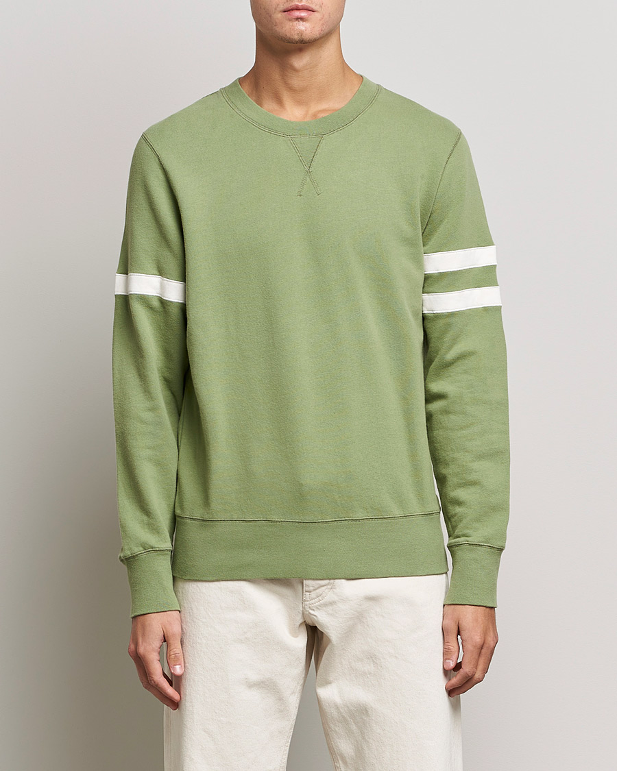 Herr | Tröjor | Sunspel | Paul Weller Loopback Sweatshirt Dark Sage