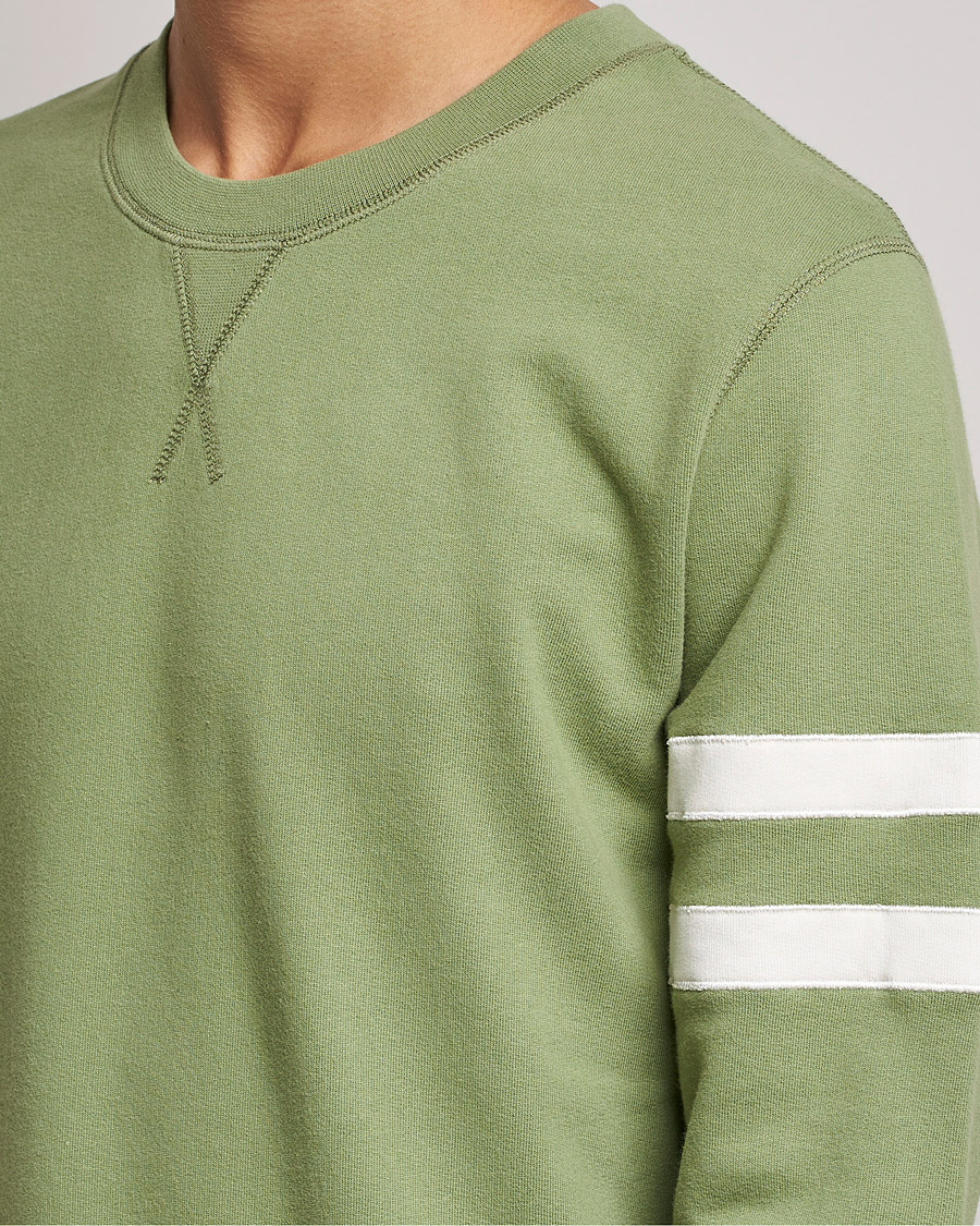 Herr | Tröjor | Sunspel | Paul Weller Loopback Sweatshirt Dark Sage