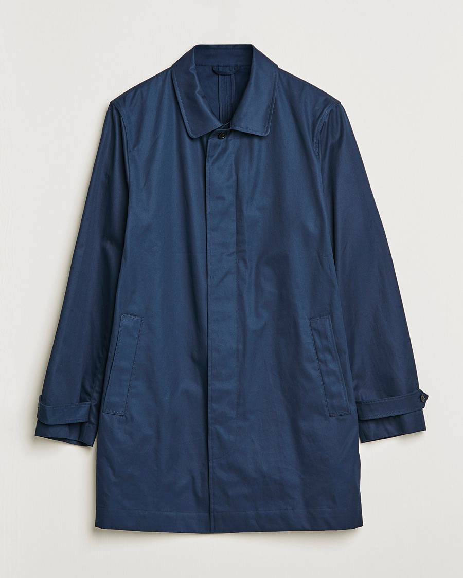 Herr | Jackor | Sunspel | Paul Weller Technical Cotton Mac Night Sky