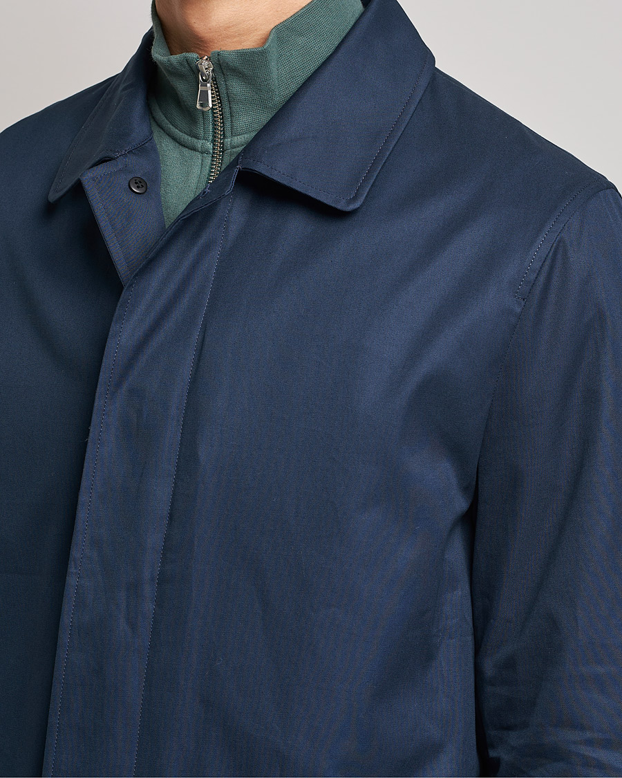 Herr | Jackor | Sunspel | Paul Weller Technical Cotton Mac Night Sky