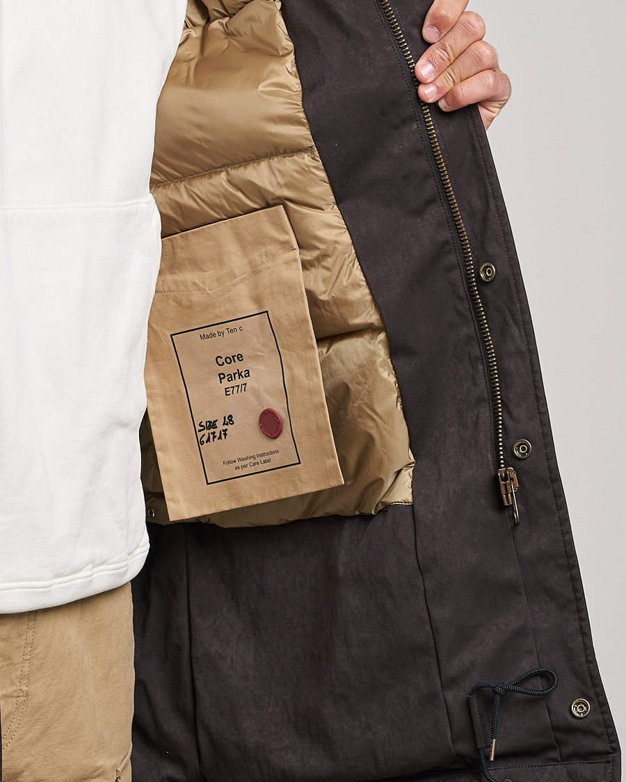 Herr | Jackor | Ten c | OJJ Core Down Parka Dark Brown