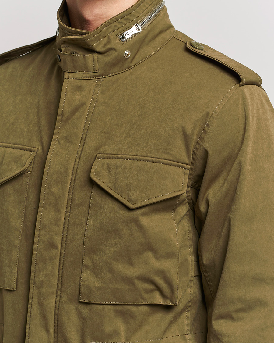Herr | Jackor | Ten c | Padded OJJ Short Field Jacket Olive