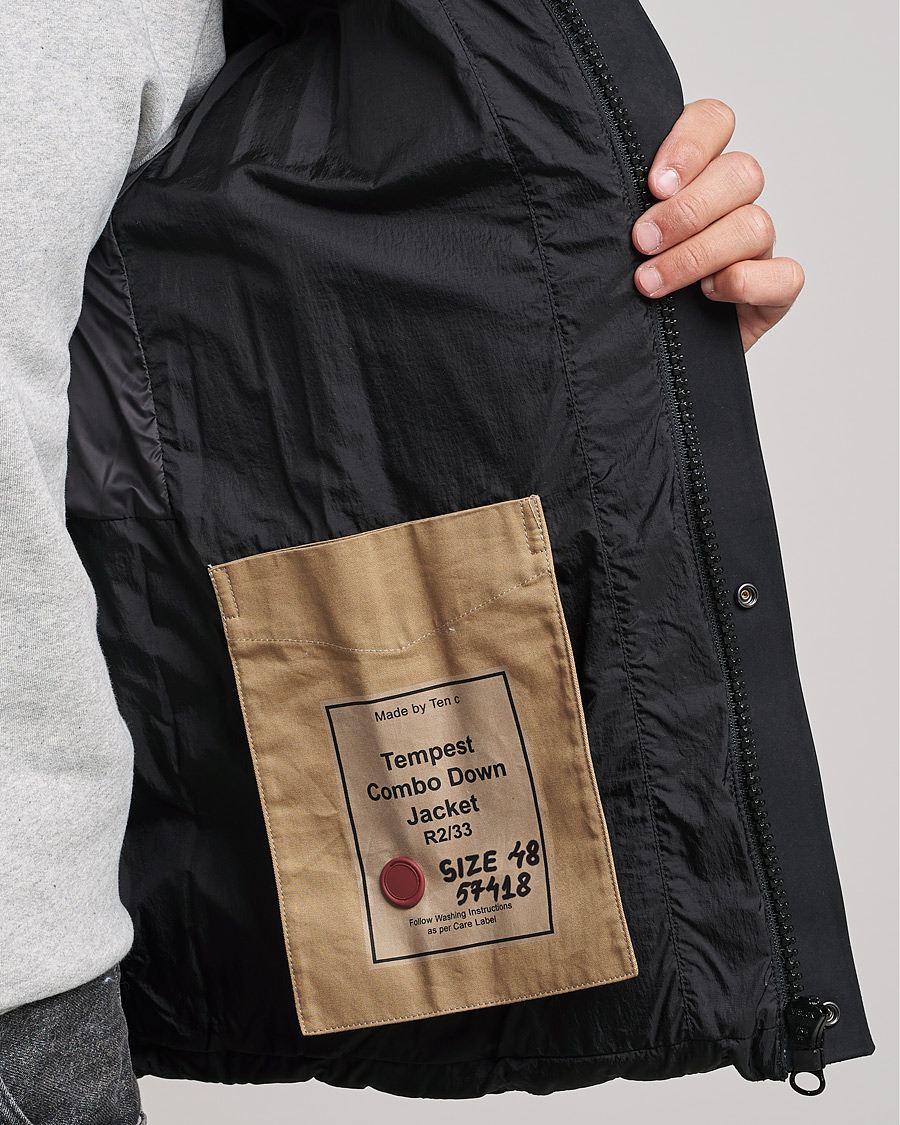 Herr | Jackor | Ten c | Tempest Combo Down Jacket Black
