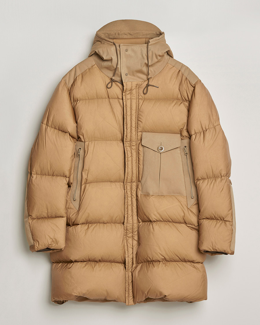Herr | Jackor | Ten c | Cyclone Combo Down Parka Sand