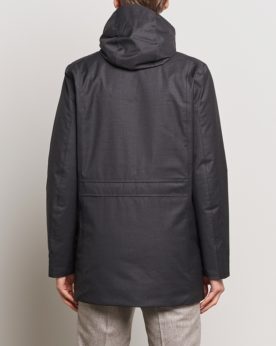 Herr | Jackor | UBR | Regulator Parka Savile Grey Wool