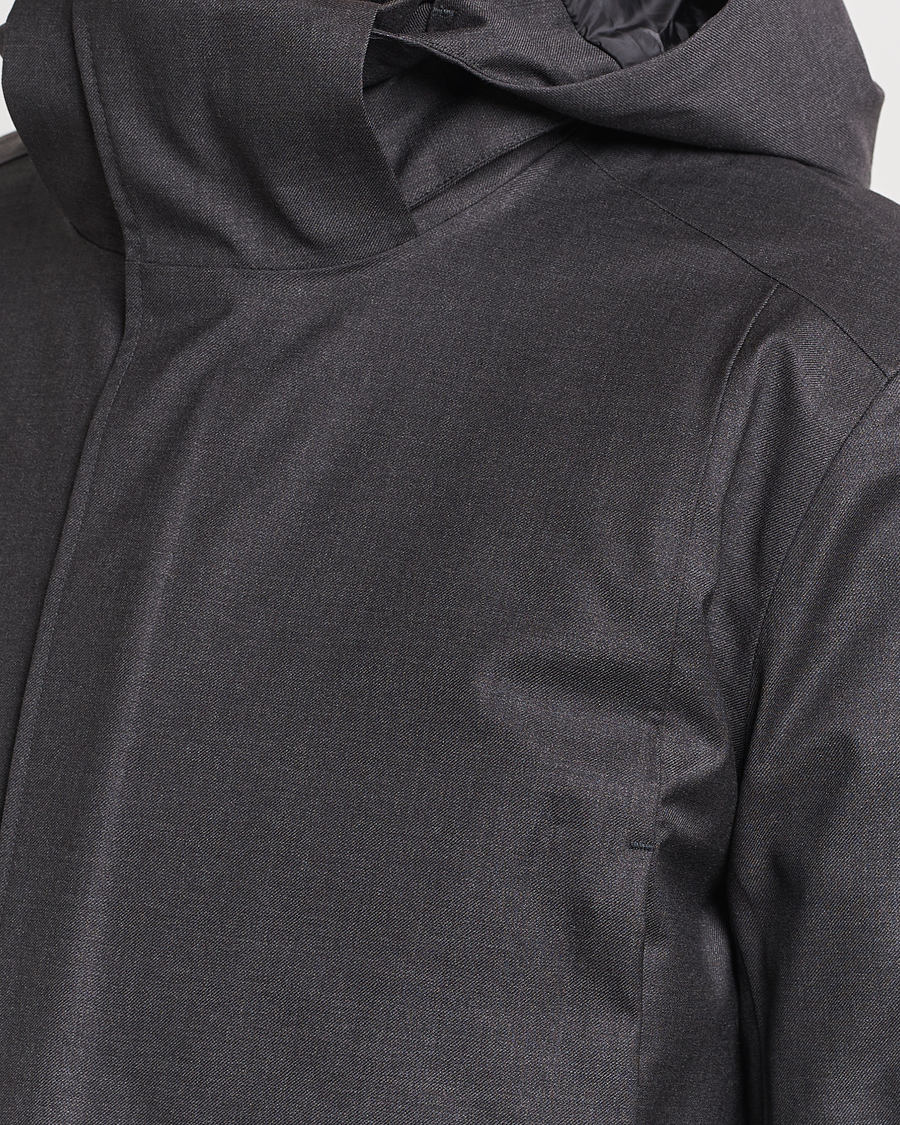 Herr | Jackor | UBR | Regulator Parka Savile Grey Wool