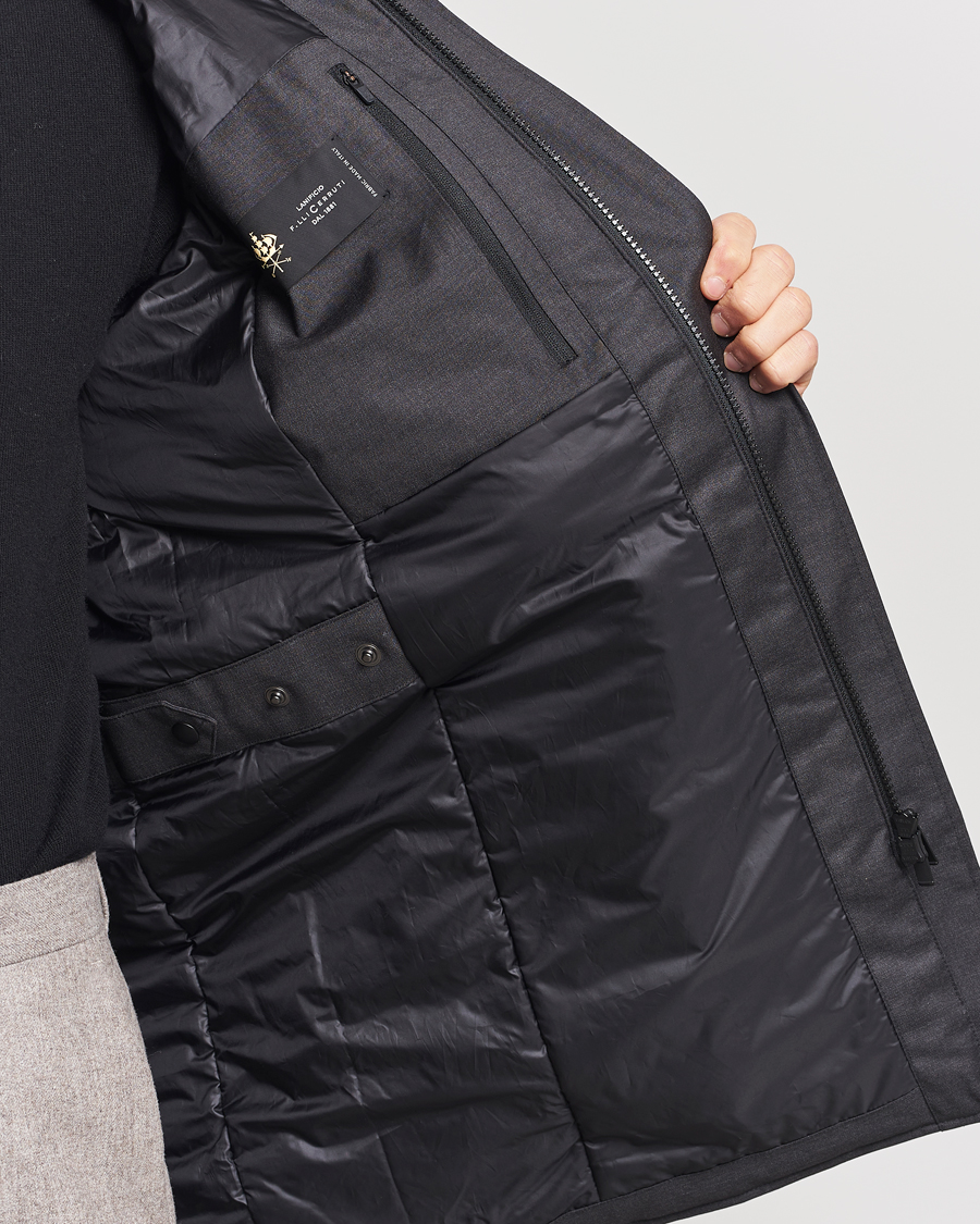 Herr | Jackor | UBR | Regulator Parka Savile Grey Wool