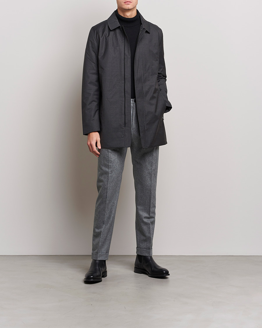 Herr | Jackor | UBR | Regulator Coat Savile Grey Wool
