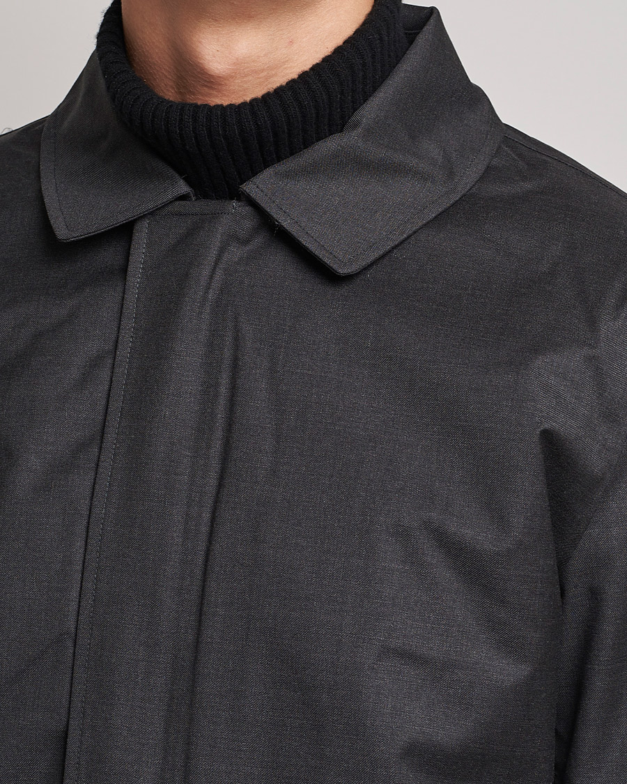 Herr | Jackor | UBR | Regulator Coat Savile Grey Wool