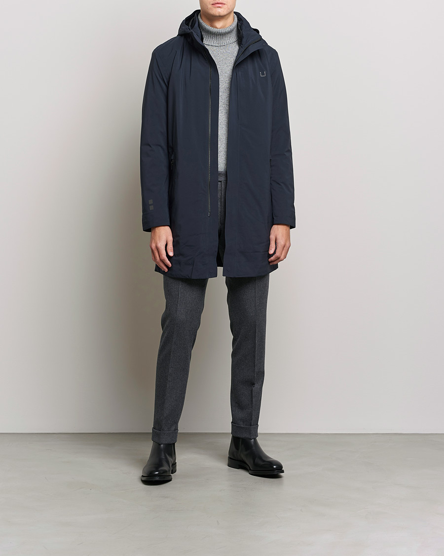 Herr | Jackor | UBR | Black Storm Coat Navy