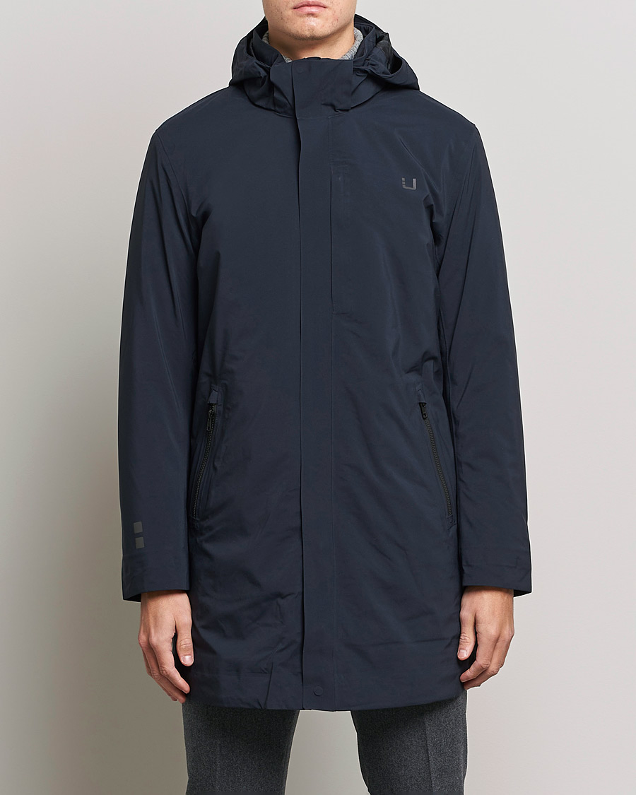 Herr | Jackor | UBR | Black Storm Coat Navy