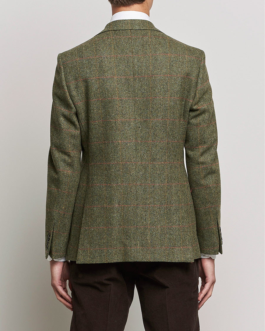 Herr | Kavajer | Walker Slater | Edward Lambswool Tweed Blazer Green