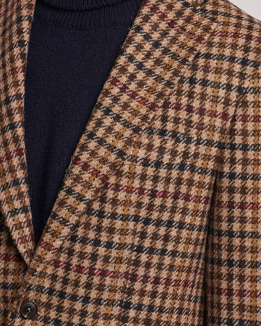 Herr | Kavajer | Walker Slater | Edward Harris Checked Tweed Blazer Beige