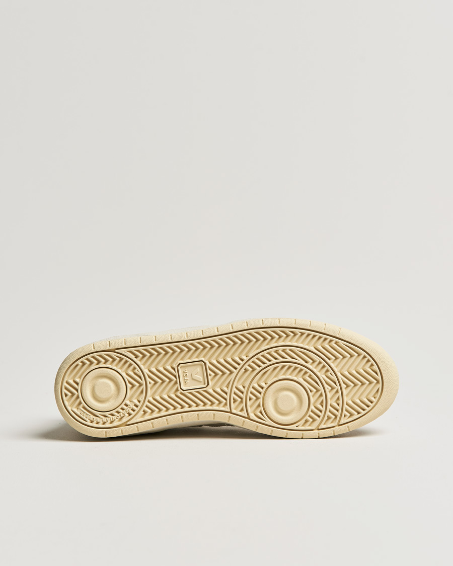 Herr | Veja V-10 Leather Sneaker Extra White Sahara Emeraude | Veja | V-10 Leather Sneaker Extra White Sahara Emeraude