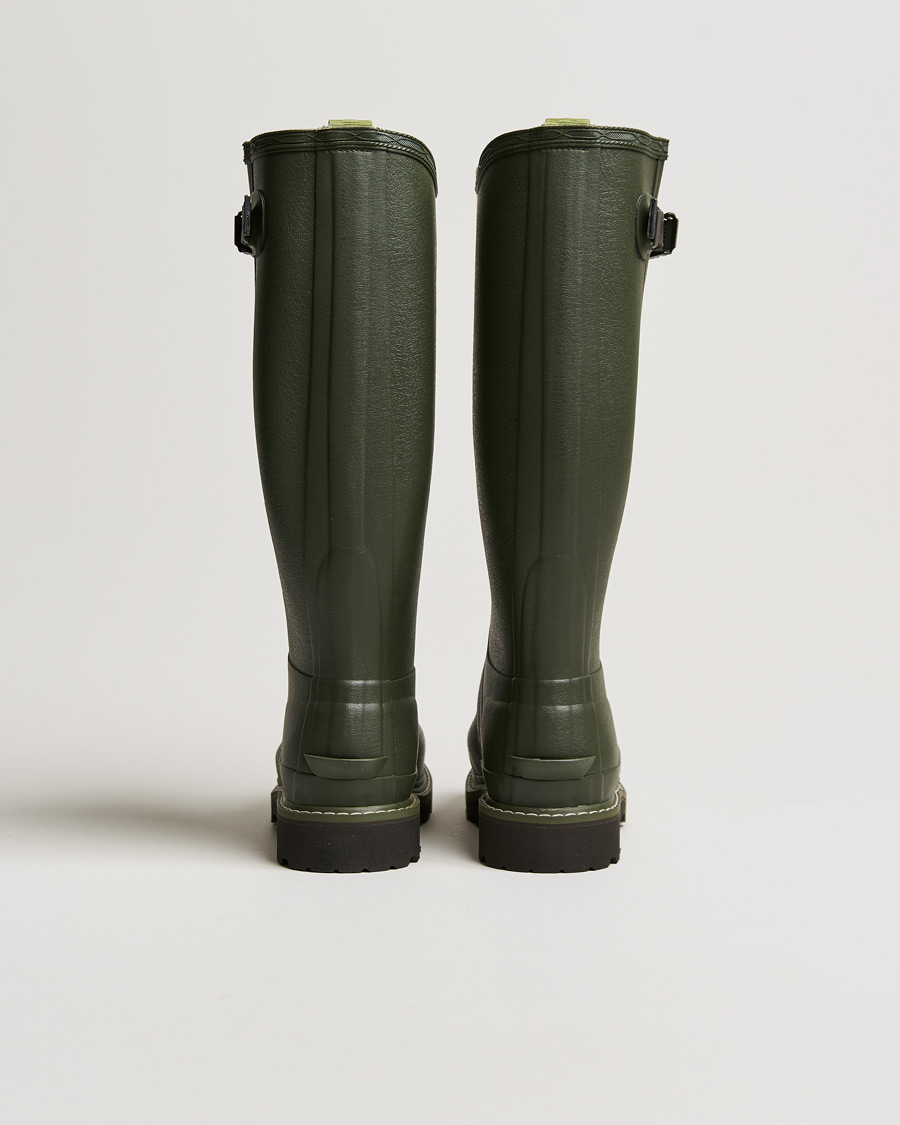 Herr | Hunter Balmoral Commando Sole Boot Dark Olive | Hunter Boots | Hunter Balmoral Commando Sole Boot Dark Olive