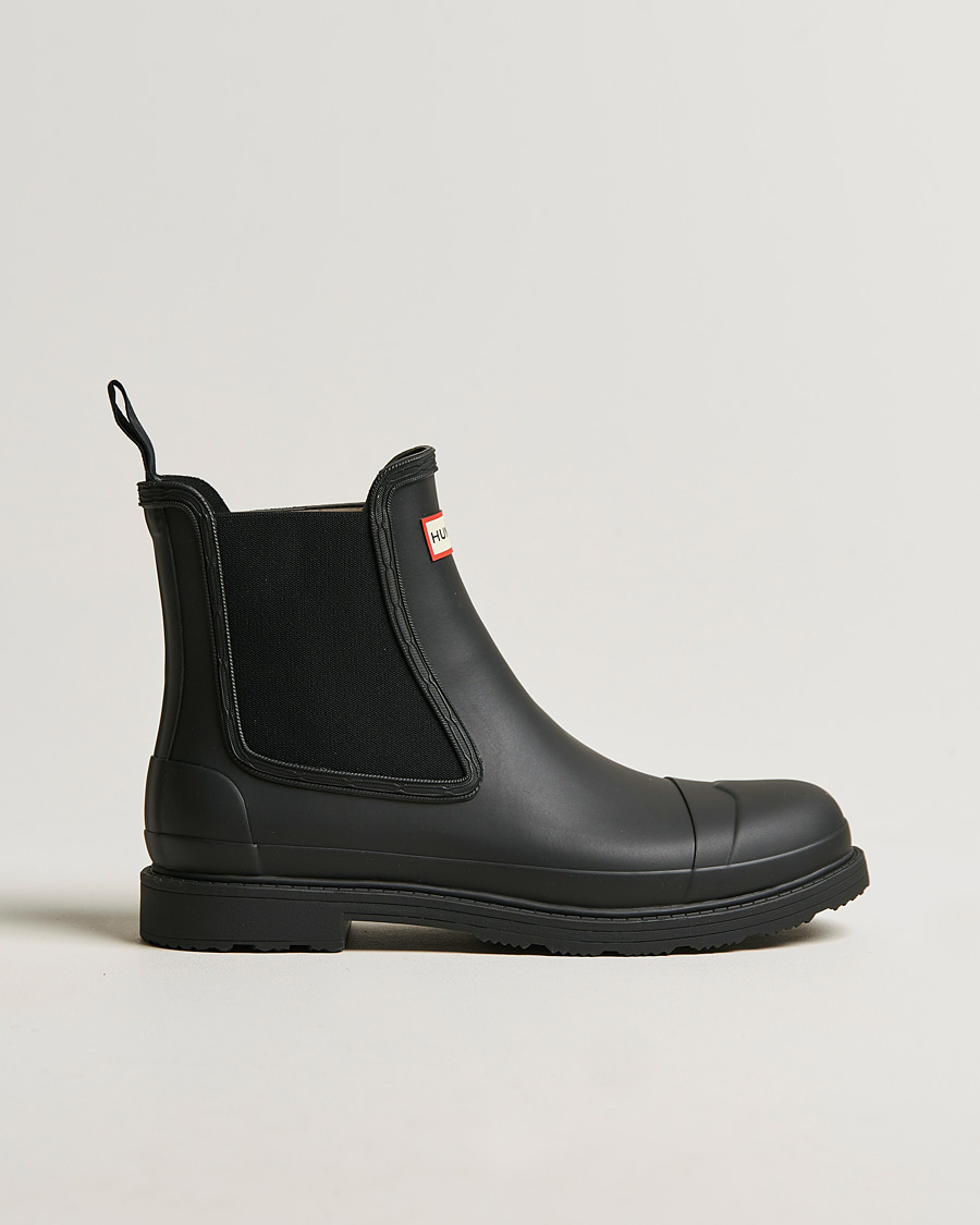 Herr | Galoscher & Gummistövlar | Hunter Boots | Hunter Commando Chelsea Boot Black