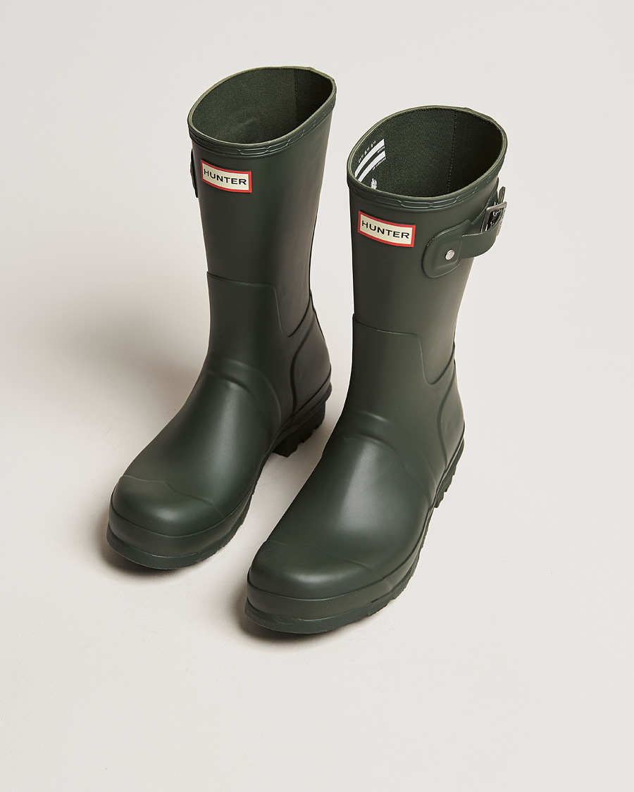 Herr | Galoscher & Gummistövlar | Hunter Boots | Hunter Original Short Boot Dark Olive