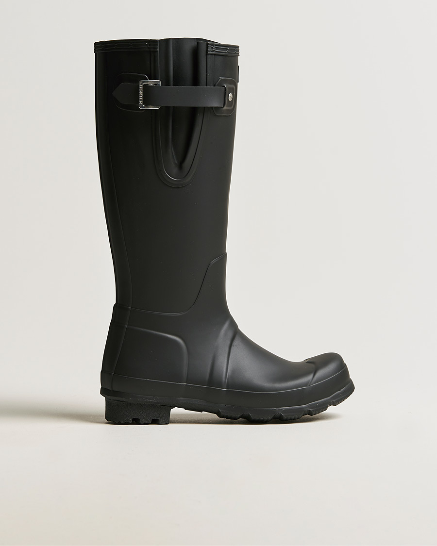 Herr | Galoscher & Gummistövlar | Hunter Boots | Hunter Original Tall Side Adjustable Boot Black