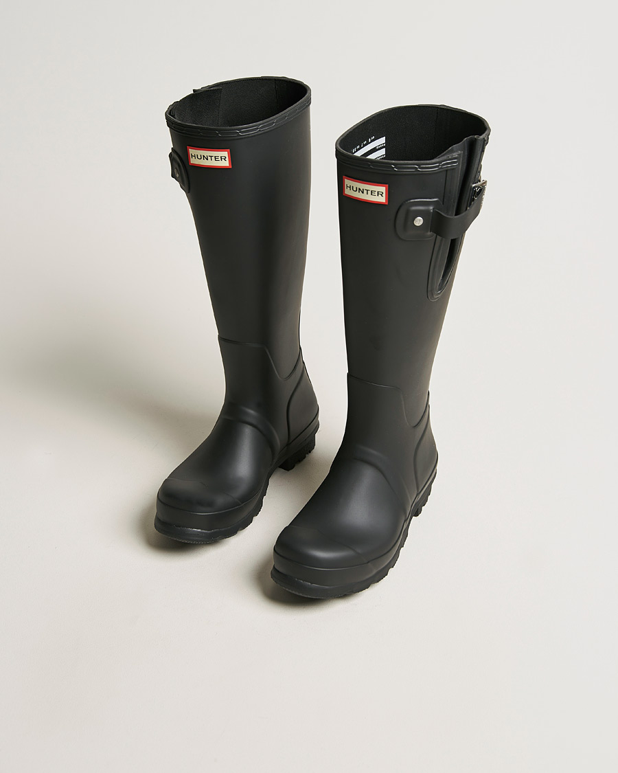 Herr | Galoscher & Gummistövlar | Hunter Boots | Original Tall Side Adjustable Boot Black