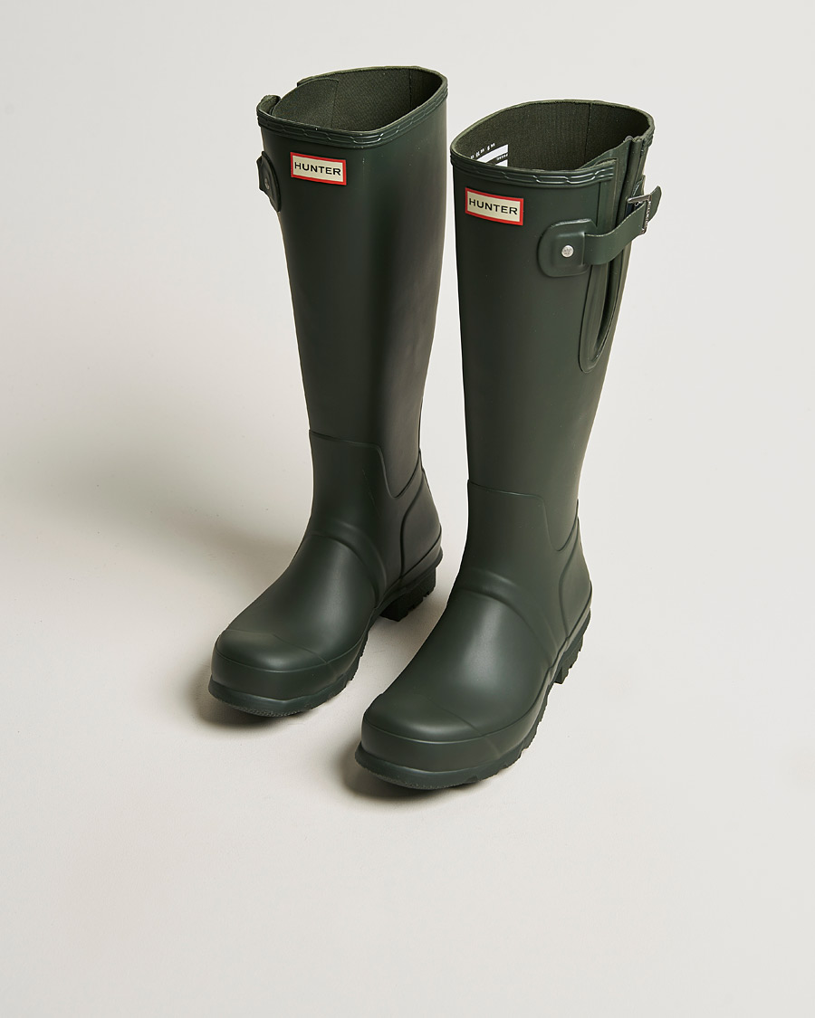 Herre |  | Hunter Boots | Original Tall Side Adjustable Boot Dark Olive