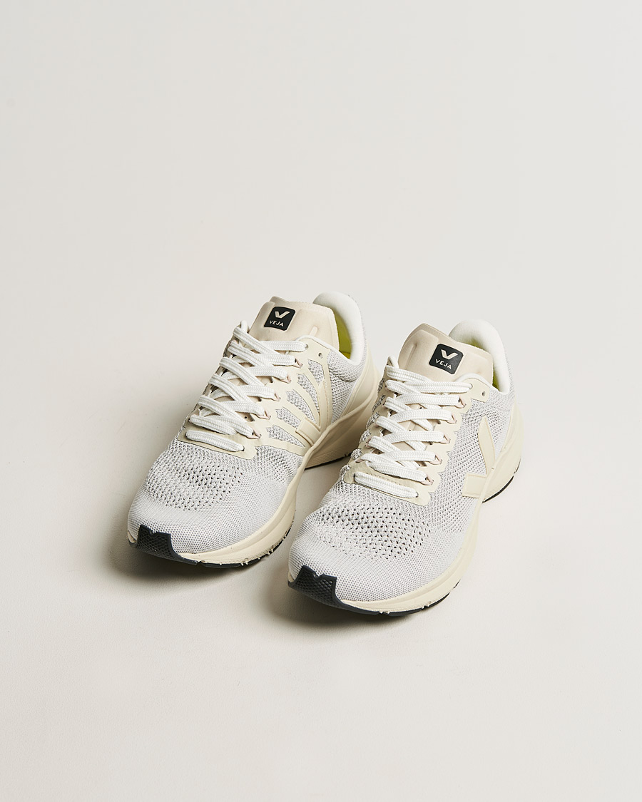 Herr | Veja Marlin V-Knit Running Sneaker Chalk Pierre | Veja | Marlin V-Knit Running Sneaker Chalk Pierre