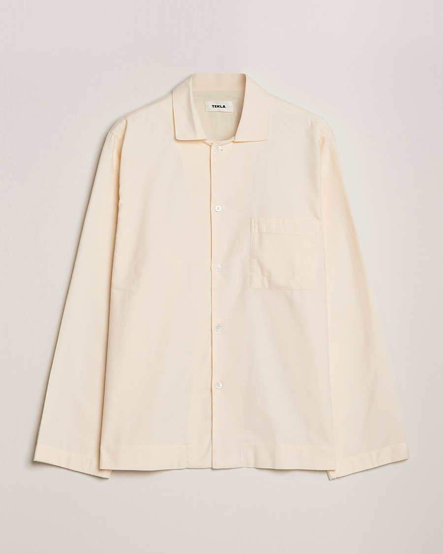 Herr | Pyjamas & Morgonrockar | Tekla | Flannel Pyjama Shirt Moondust