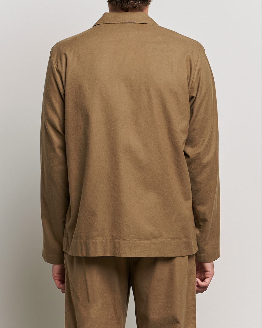 Herr | Pyjamas & Morgonrockar | Tekla | Flannel Pyjama Shirt Moss