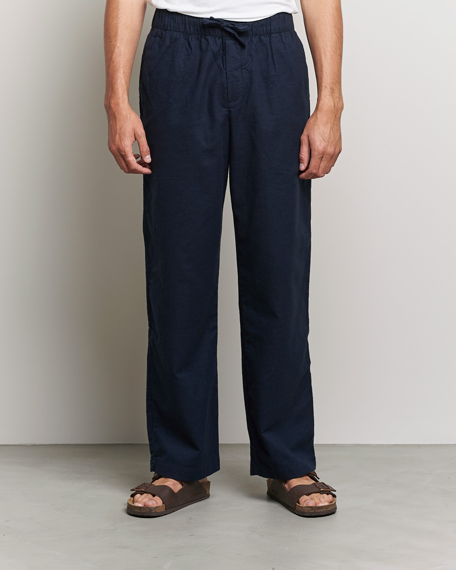 Herr |  | Tekla | Flannel Pyjama Pants Midnight Blue