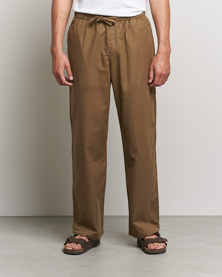 Herr | Kläder | Tekla | Flannel Pyjama Pants Moss