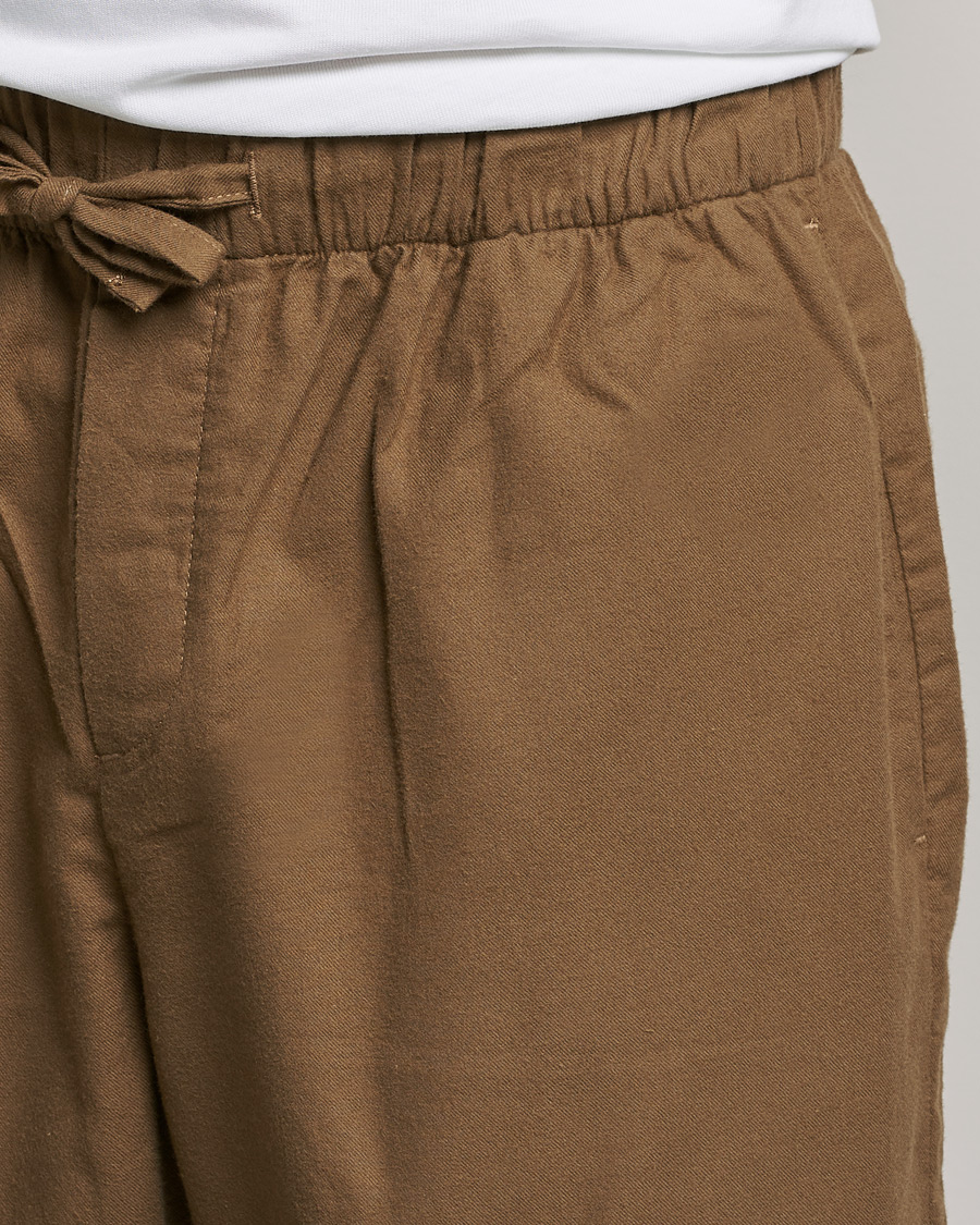 Herr | Pyjamas & Morgonrockar | Tekla | Flannel Pyjama Pants Moss