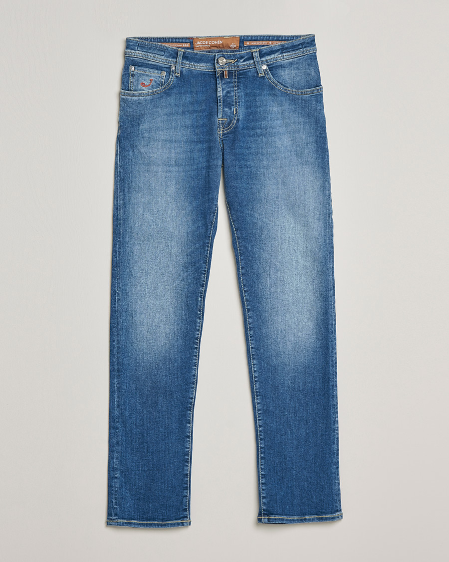 Herr | Jeans | Jacob Cohën | Nick Limited Edition Slim Fit Jeans Light Blue