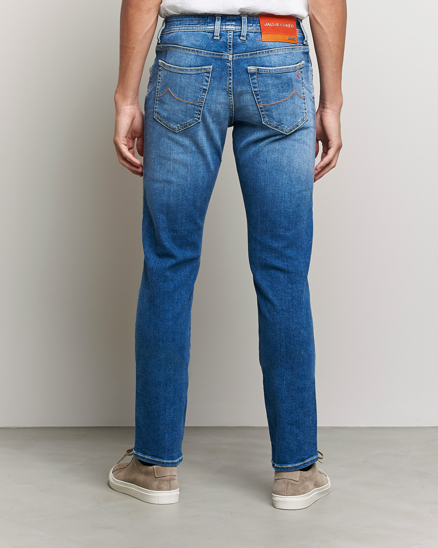Herr | Jeans | Jacob Cohën | Nick Limited Edition Slim Fit Jeans Light Blue