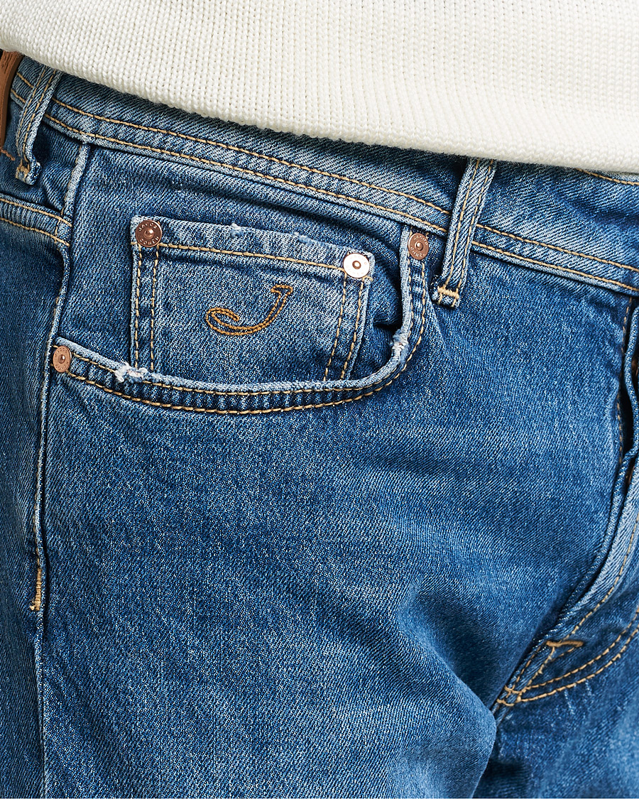 Herr | Jeans | Jacob Cohën | Bard Slim Fit Jeans Vintage Wash