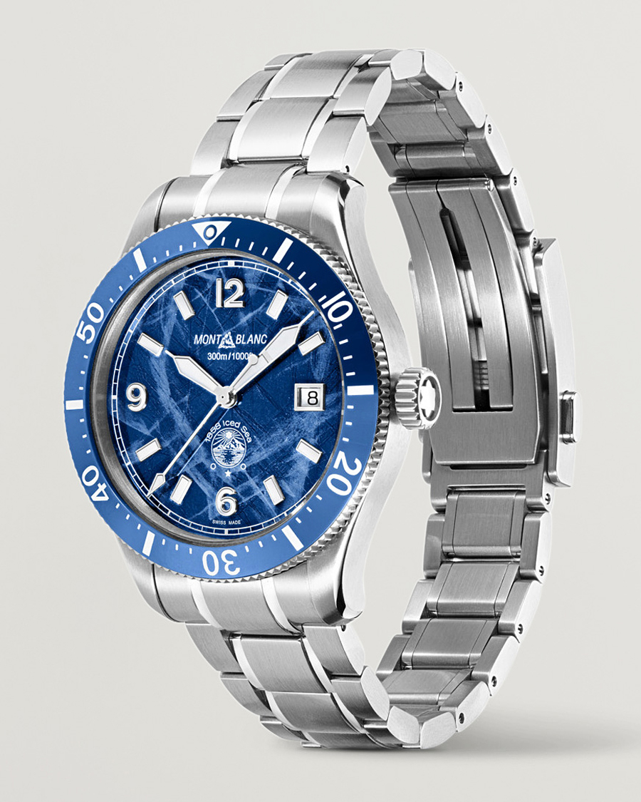 Herr | Montblanc 1858 Iced Sea Automatic 41mm Blue | Montblanc | 1858 Iced Sea Automatic 41mm Blue