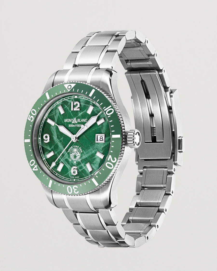 Herr | Montblanc 1858 Iced Sea Automatic 41mm Green | Montblanc | 1858 Iced Sea Automatic 41mm Green