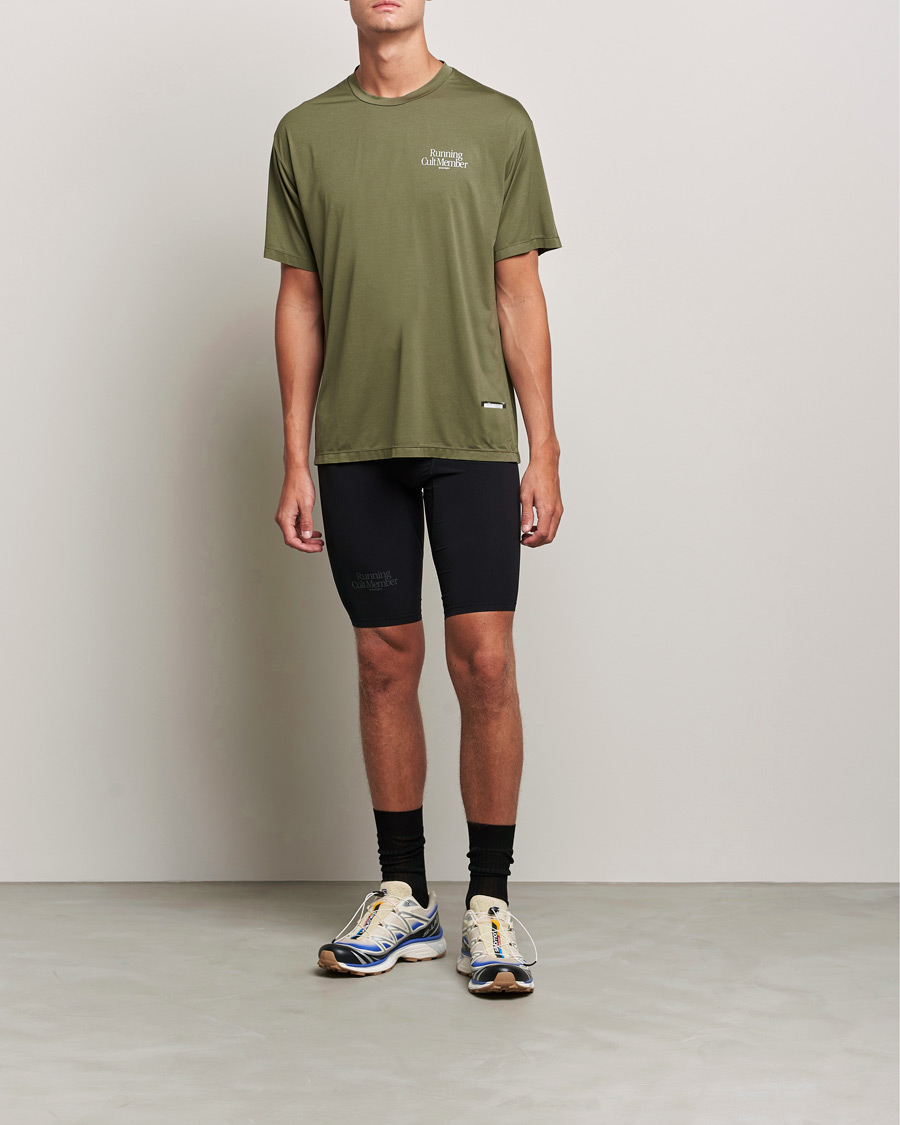 Herr | T-Shirts | Satisfy | AuraLite T-Shirt Olive
