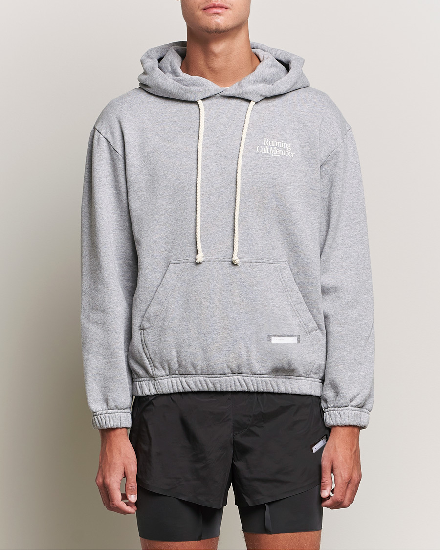 Herr | Tröjor | Satisfy | Organic Cotton Hoodie Heather Grey
