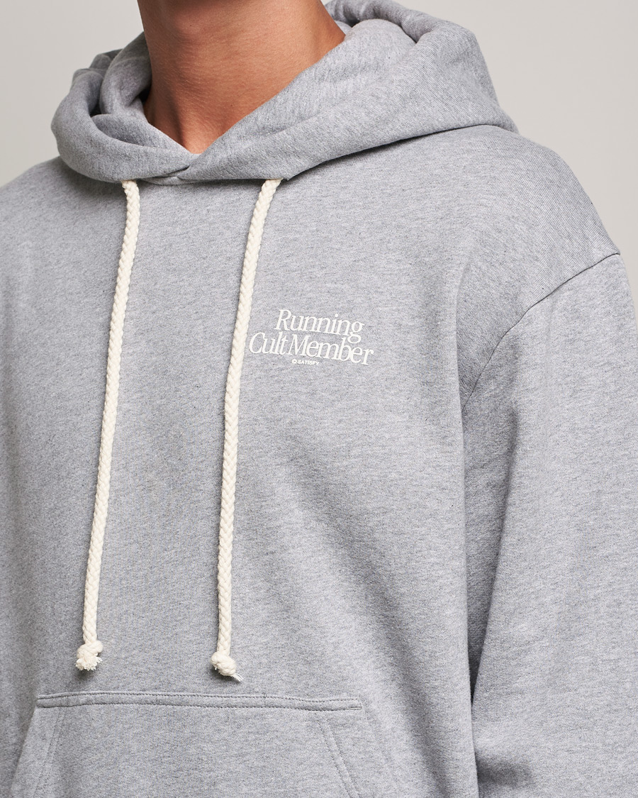 Herr | Tröjor | Satisfy | Organic Cotton Hoodie Heather Grey