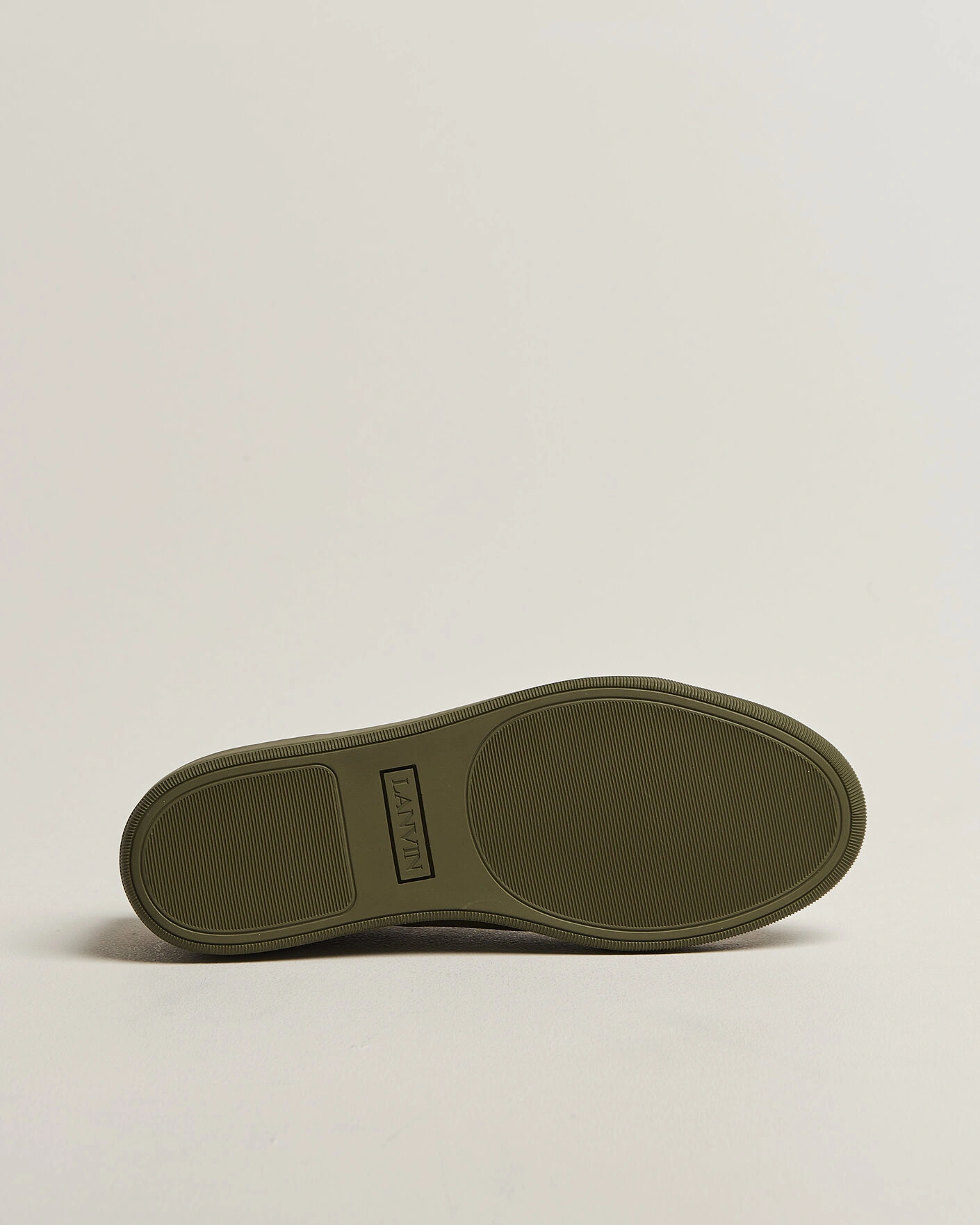 Herr | Sneakers | Lanvin | Patent Cap Toe Sneaker Khaki