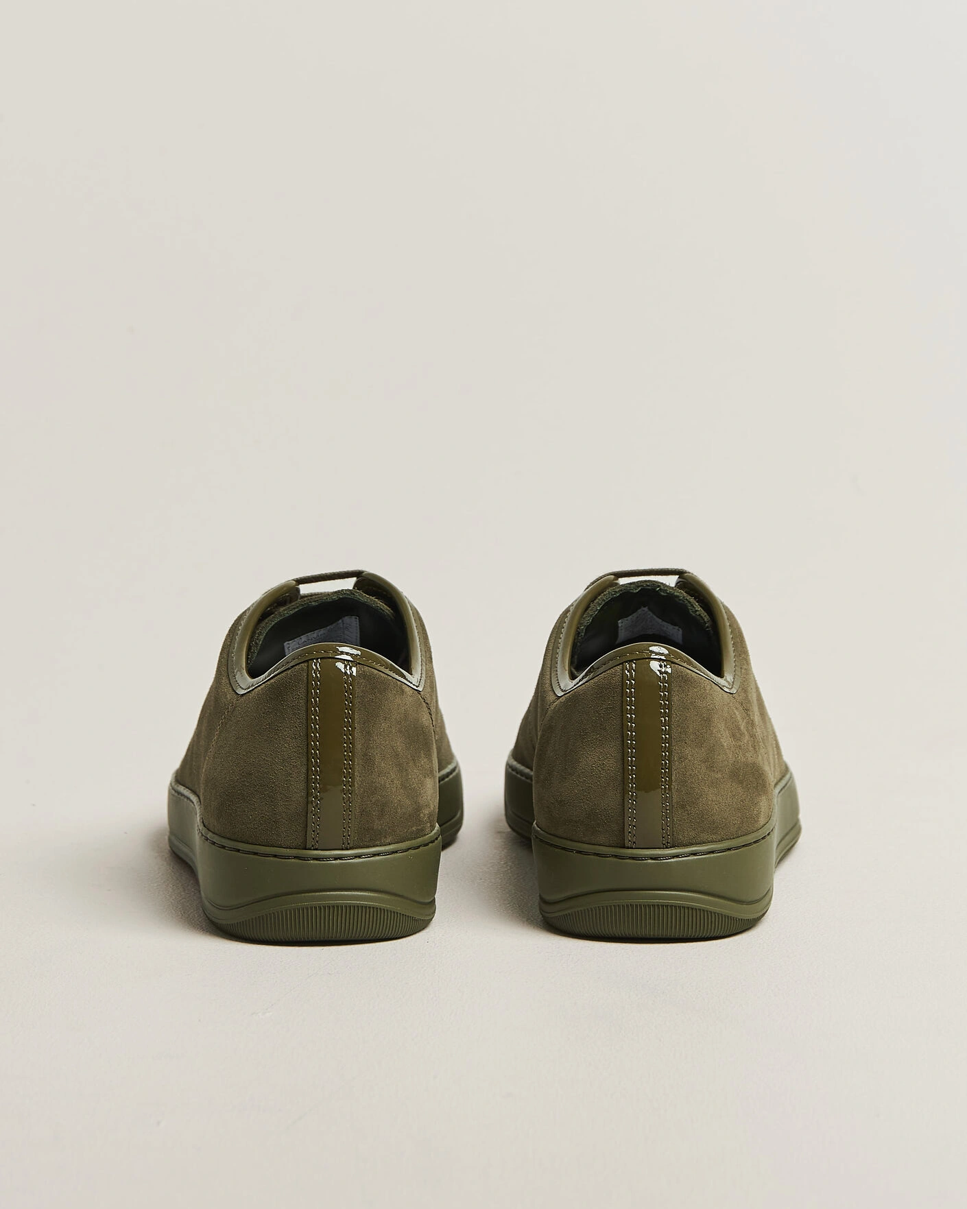 Herr | Sneakers | Lanvin | Patent Cap Toe Sneaker Khaki