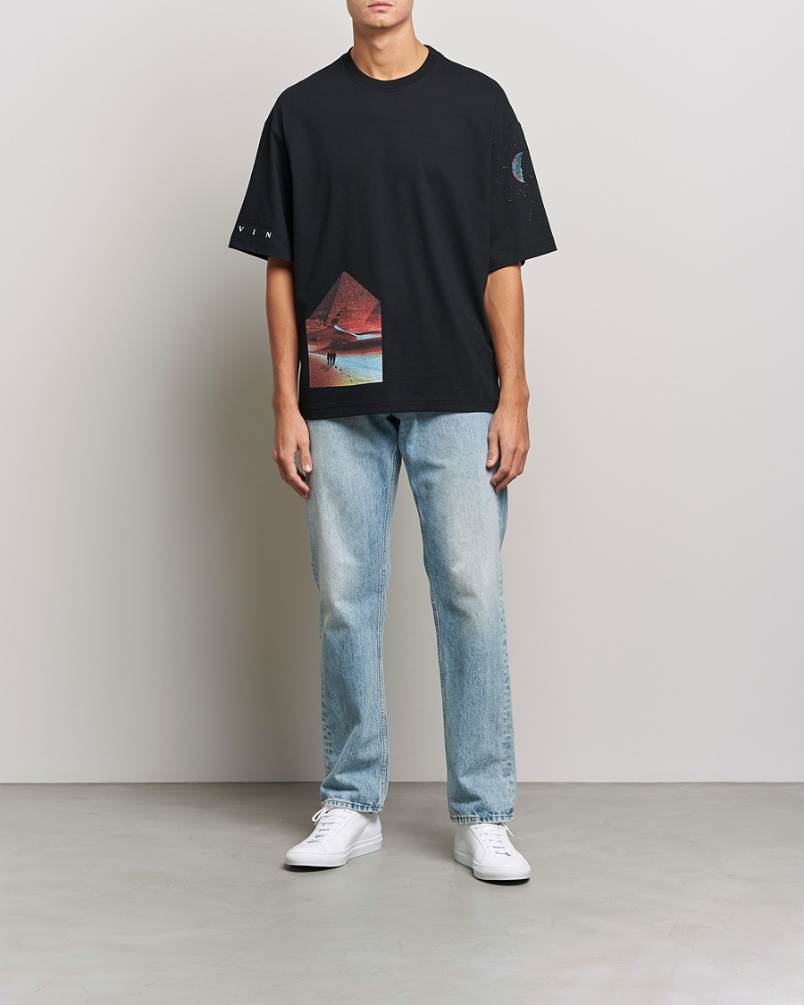 Herr | T-Shirts | Lanvin | Sci-Fi Printed T-Shirt Black