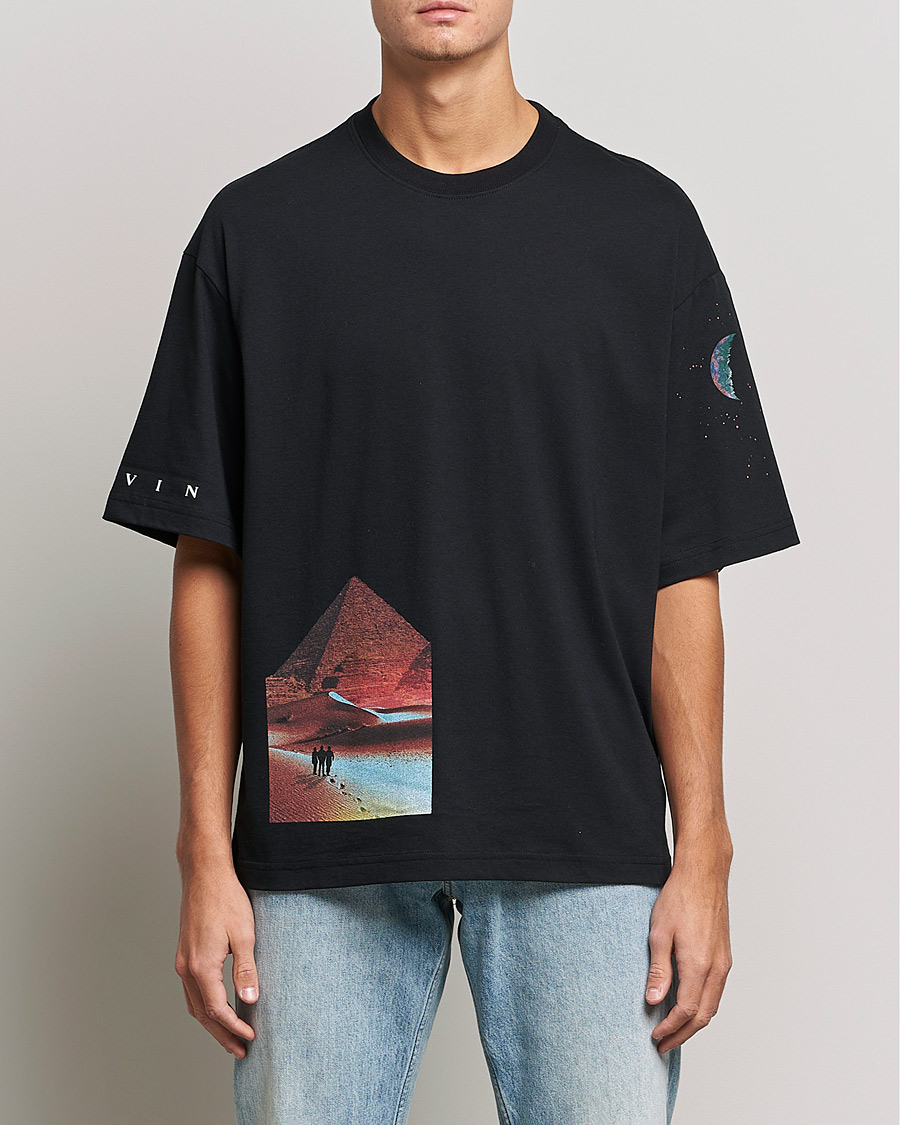 Herr | T-Shirts | Lanvin | Sci-Fi Printed T-Shirt Black