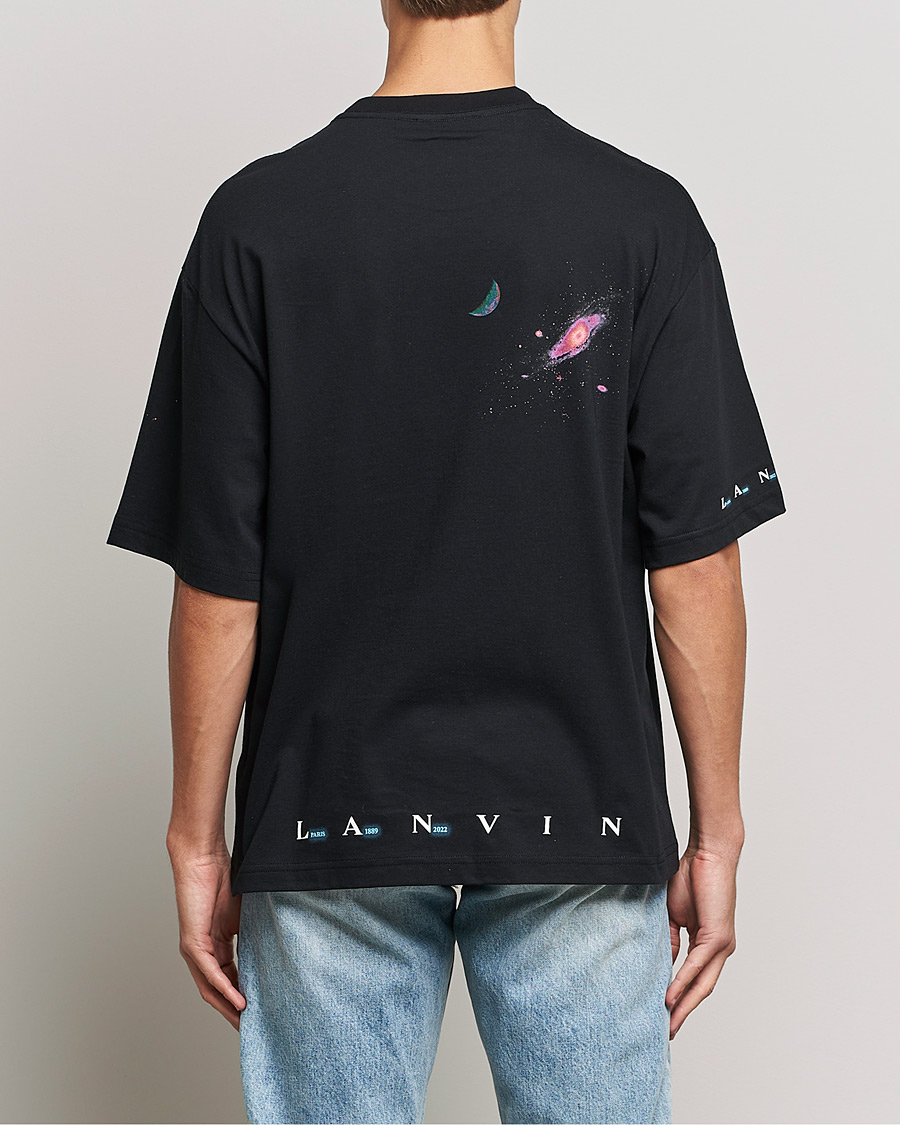 Herr | T-Shirts | Lanvin | Sci-Fi Printed T-Shirt Black