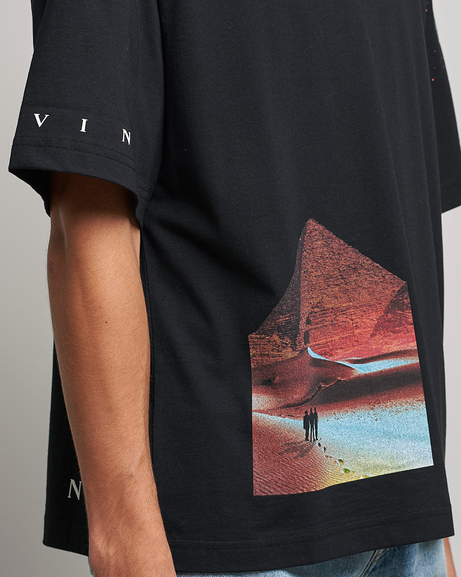 Herr | T-Shirts | Lanvin | Sci-Fi Printed T-Shirt Black