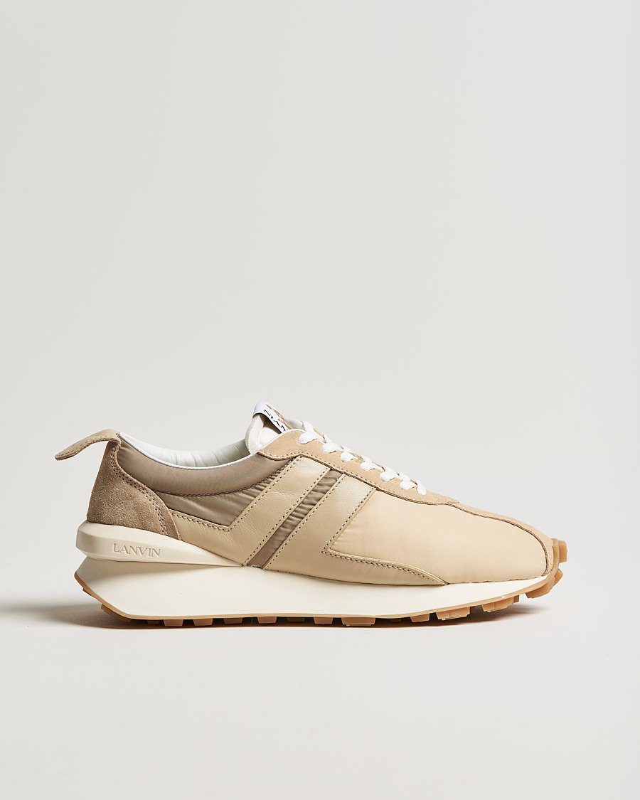 Herr | Lanvin Bumpr Running Sneakers Ecru | Lanvin | Bumpr Running Sneakers Ecru