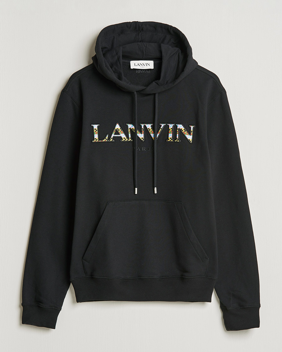 Herr | Tröjor | Lanvin | Curb Logo Hoodie Black